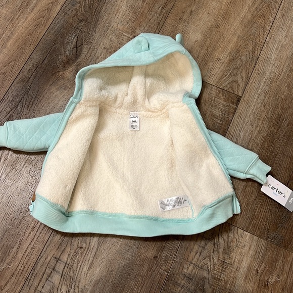 Carters Teddy Bear hooded jacket - Picture 5 of 5